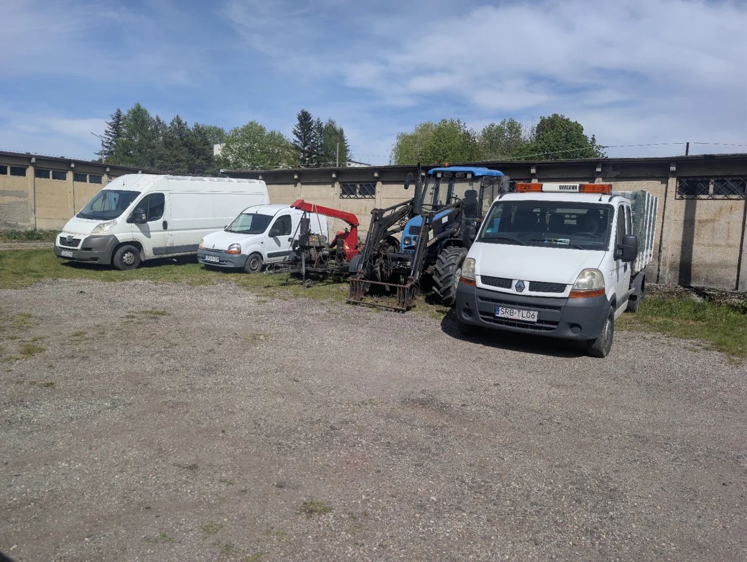 Flota i sprzęt Zielonej Rączki